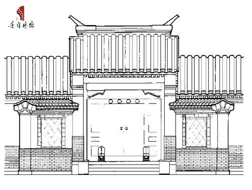 四合院金柱大門(mén)